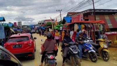 Penataan Pasar Sepaku OIKN Tanpa Penggusuran,Lapak Sementara Sudah Disiapkan