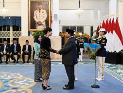 penelitian internasional Carina Citra Dewi Joe menerima Tanda Kehormatan oleh Presiden