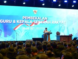 Ribuan Guru dan Kepala Sekolah Rakyat Dapat Pengarahan Langsung dari Presiden Prabowo