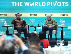 Prabowo Tegaskan Ekonomi Campuran Jadi Arah Baru Indonesia di Forum Forbes Global CEO 2025
