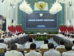 Sidang Kabinet Prabowo Singgung Pihak Luar